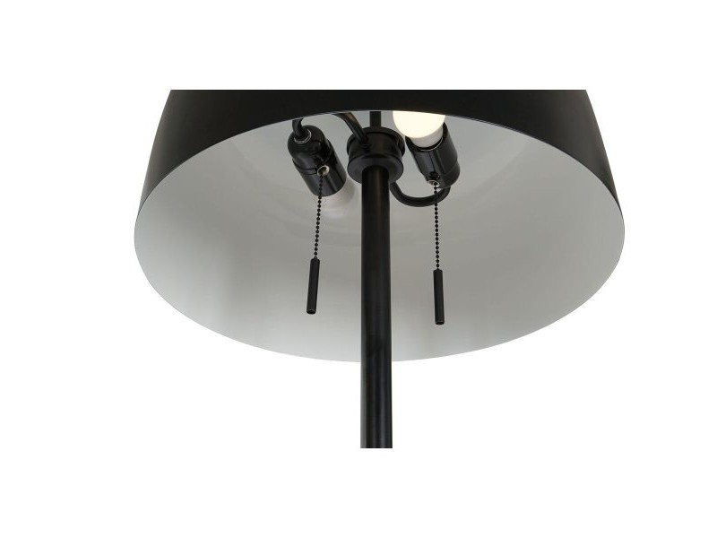 Лампион DKD Home Decor Черен Метал 50 W 220 V 40 x 40 x 150 cm Лампион DKD Home Decor Черен Метал 50 W 220 V 40 x 40 x 150 cm