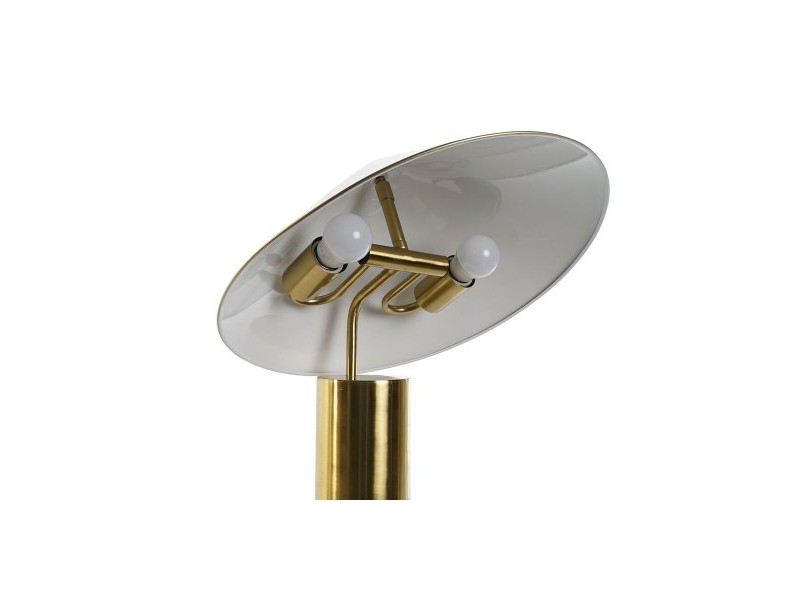 Настолна лампа DKD Home Decor Златен Метал 50 W 220 V 39 x 39 x 45 cm