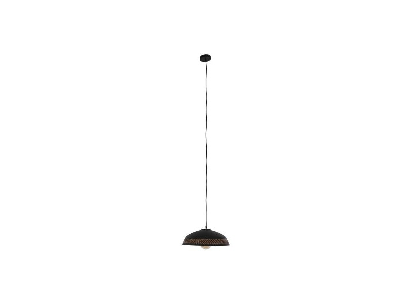 Полилей DKD Home Decor Кафяв Черен Сметана Метал 50 W 42 x 42 x 24 cm (2 броя)