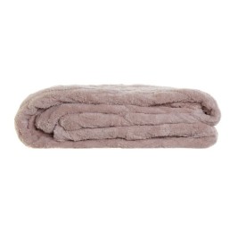 Одеяло DKD Home Decor Розов Ромб 150 x 200 x 1 cm