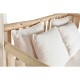 Градинско легло DKD Home Decor Бял Естествен 200 x 180 x 200 cm Градинско легло DKD Home Decor Бял Естествен 200 x 180 x 200 cm