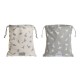 Детска Rаница Чувал DKD Home Decor Бял Сив 24 x 2 x 26 cm (2 броя) Детска Rаница Чувал DKD Home Decor Бял Сив 24 x 2 x 26 cm (2 броя)
