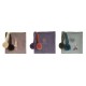 портмоне DKD Home Decor Кафяв Зелен Бургундия Yoga (3 броя)