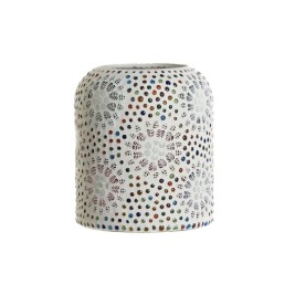 Настолна лампа DKD Home Decor Бял Многоцветен Алуминий Кристал 40 W 220 V 15 x 15 x 18 cm