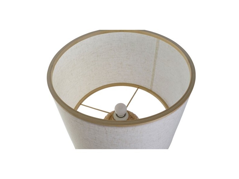 Настолна лампа DKD Home Decor Кафяв Естествен Бамбук 50 W 220 V 40 x 40 x 71 cm
