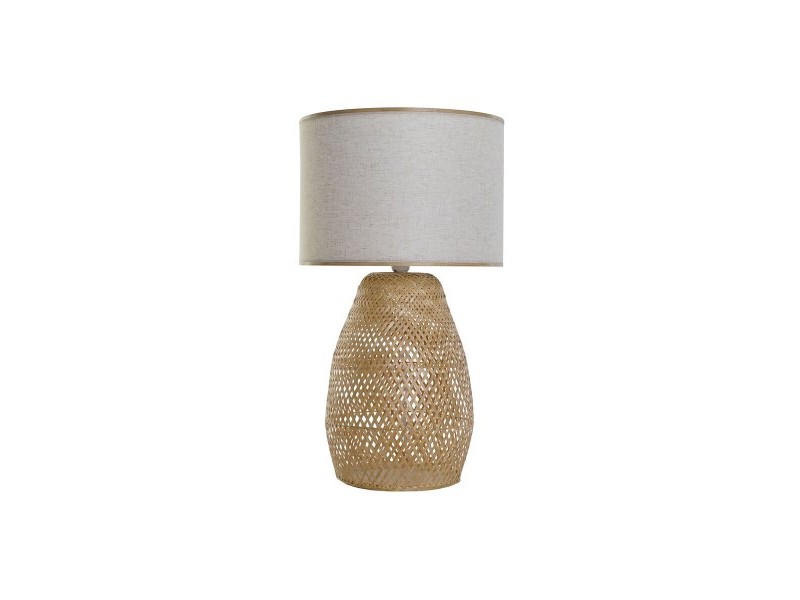 Настолна лампа DKD Home Decor Кафяв Естествен Бамбук 50 W 220 V 40 x 40 x 71 cm