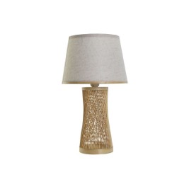 Настолна лампа DKD Home Decor Кафяв Естествен Бамбук 50 W 220 V 26 x 26 x 45 cm