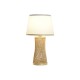 Настолна лампа DKD Home Decor Кафяв Естествен Бамбук 50 W 220 V 26 x 26 x 45 cm