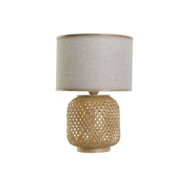 Настолна лампа DKD Home Decor Кафяв Естествен Бамбук 50 W 220 V 26 x 26 x 39 cm