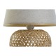 Настолна лампа DKD Home Decor Кафяв Естествен Бамбук 50 W 220 V 24 x 24 x 34 cm