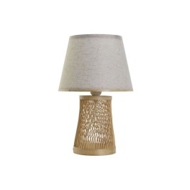 Настолна лампа DKD Home Decor Кафяв Естествен Бамбук 50 W 220 V 24 x 24 x 37 cm