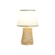 Настолна лампа DKD Home Decor Кафяв Естествен Бамбук 50 W 220 V 24 x 24 x 37 cm