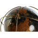Глобус Home ESPRIT Жълт Кафяв Черен PVC Алуминий 25 x 25 x 42 cm