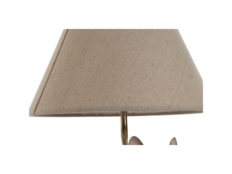 Настолна лампа Home ESPRIT Бял Червен Метал Смола 50 W 220 V 26 x 26 x 46 cm