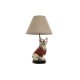 Настолна лампа Home ESPRIT Бял Червен Метал Смола 50 W 220 V 26 x 26 x 46 cm