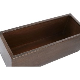 Комплект саксии Home ESPRIT Златен Алуминий 100 x 43 x 40 cm