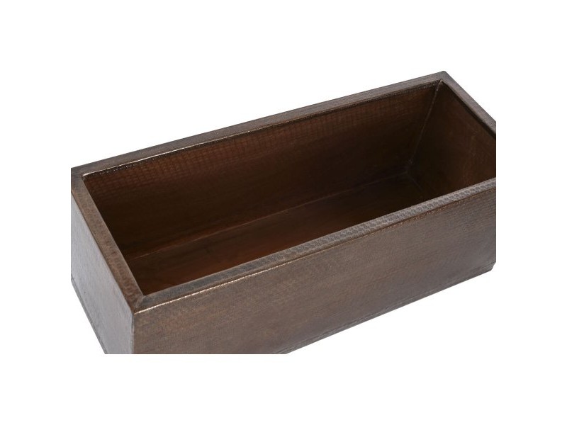 Комплект саксии Home ESPRIT Златен Алуминий 100 x 43 x 40 cm