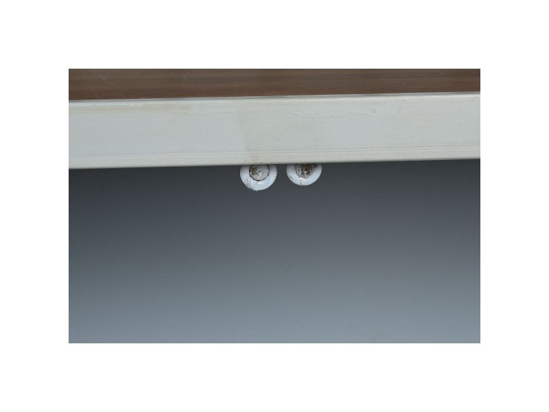 Лавица Home ESPRIT цвят тюркоаз Небесно синьо Метал Дървен MDF 87 x 44 x 168,5 cm