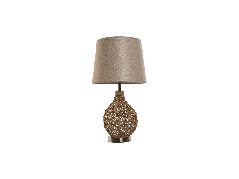Настолна лампа Home ESPRIT Кафяв Бежов Златен Естествен 50 W 220 V 33 x 33 x 60 cm