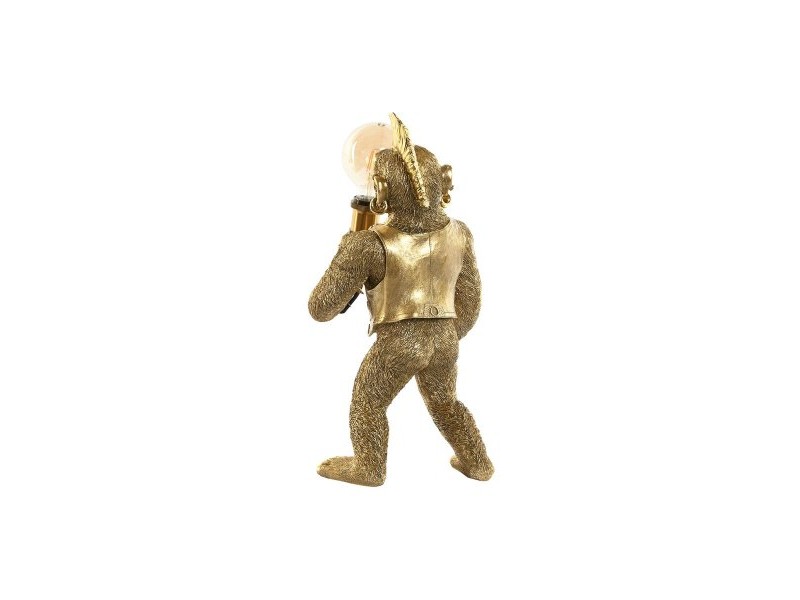 Настолна лампа Home ESPRIT Златен Смола 50 W 220 V 25 x 24 x 48 cm (2 броя)
