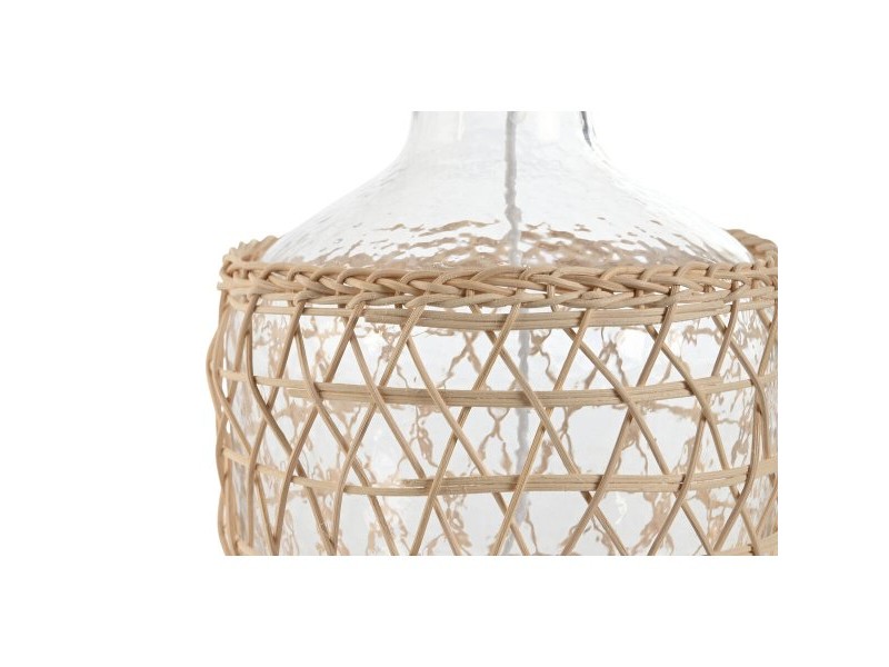 Настолна лампа Home ESPRIT Бял Кафяв Кристал Въже 220 W 60 V 28 x 28 x 45 cm (2 броя) Настолна лампа Home ESPRIT Бял Кафяв Кристал Въже 220 W 60 V 28 x 28 x 45 cm (2 броя)