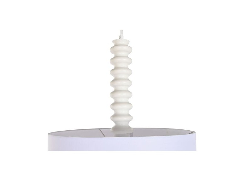 Полилей Home ESPRIT Бял Желязо 40 x 40 x 50 cm