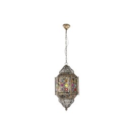 Полилей Home ESPRIT Многоцветен Златен Метал 50 W 29 x 26 x 105 cm