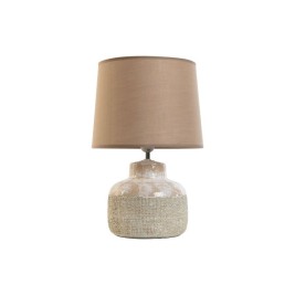 Настолна лампа Home ESPRIT Кафяв Бежов Каменинов 50 W 220 V 30 x 30 x 44 cm