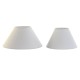 Купол на Лампа Home ESPRIT лен Метал 45 x 45 x 21 cm (2 броя)