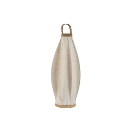 Настолна лампа Home ESPRIT Кафяв лен Метал Въже 25 x 25 x 60 cm