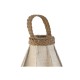 Настолна лампа Home ESPRIT Кафяв лен Метал Въже 25 x 25 x 60 cm