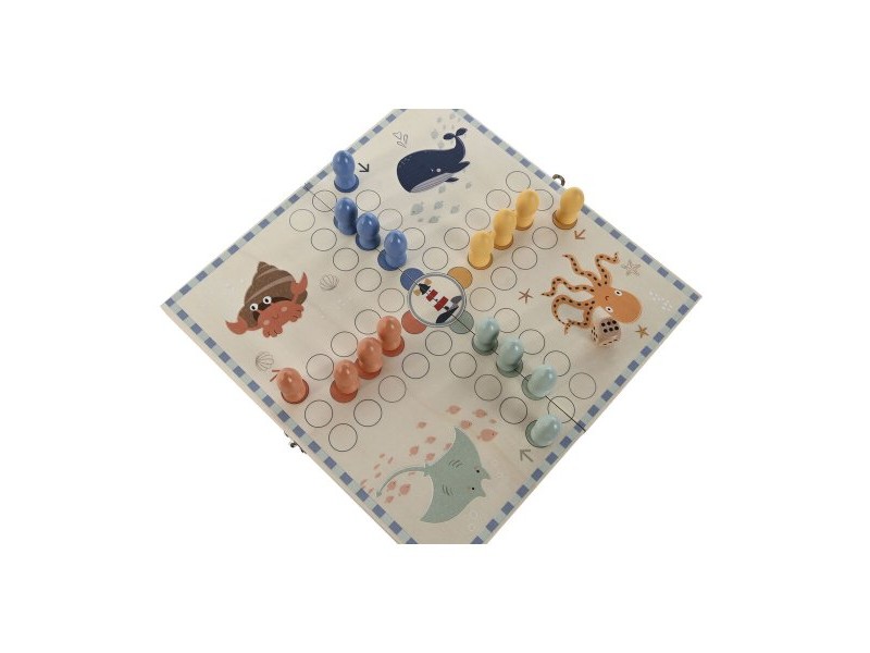 Парчези Home ESPRIT 26 x 13 x 3,3 cm