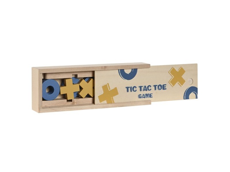 Игра Три в Редица Home ESPRIT Tic Tac Toe 18 x 6 x 3 cm Игра Три в Редица Home ESPRIT Tic Tac Toe 18 x 6 x 3 cm
