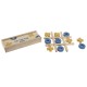Игра Три в Редица Home ESPRIT Tic Tac Toe 18 x 6 x 3 cm Игра Три в Редица Home ESPRIT Tic Tac Toe 18 x 6 x 3 cm