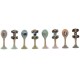 Музикална Играчка Home ESPRIT Дървен 11,5 x 2 x 15,5 cm Маракаси (4 броя)