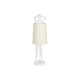 Лампион Home ESPRIT Бял Смола 50 W 220 V 46 x 41 x 137,5 cm