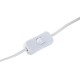 Настолна лампа Home ESPRIT Бял Смола 40 W 220 V 29 x 25 x 62,5 cm
