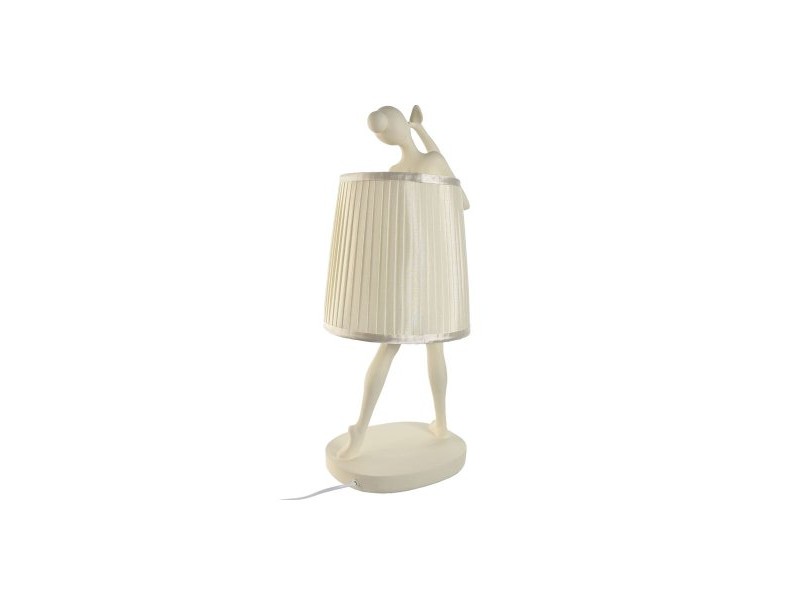 Настолна лампа Home ESPRIT Бял Смола 40 W 220 V 29 x 25 x 62,5 cm
