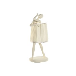 Настолна лампа Home ESPRIT Бял Смола 40 W 220 V 29 x 25 x 62,5 cm