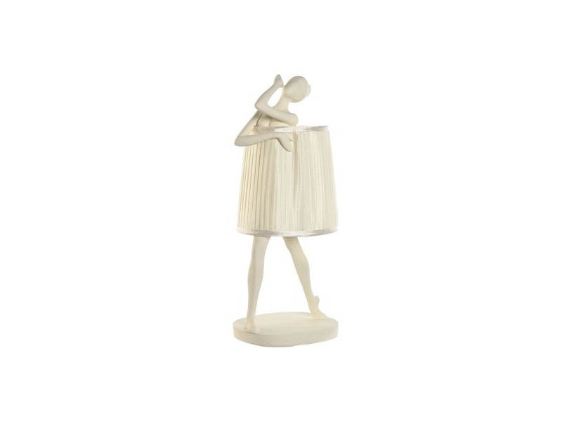 Настолна лампа Home ESPRIT Бял Смола 40 W 220 V 29 x 25 x 62,5 cm