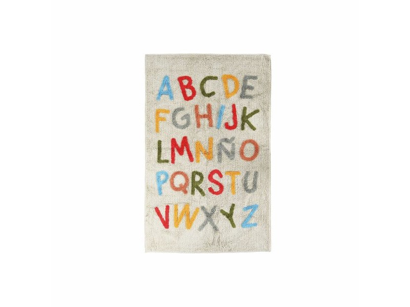 Килим Home ESPRIT Бял Многоцветен Детски 100 x 150 x 1,5 cm