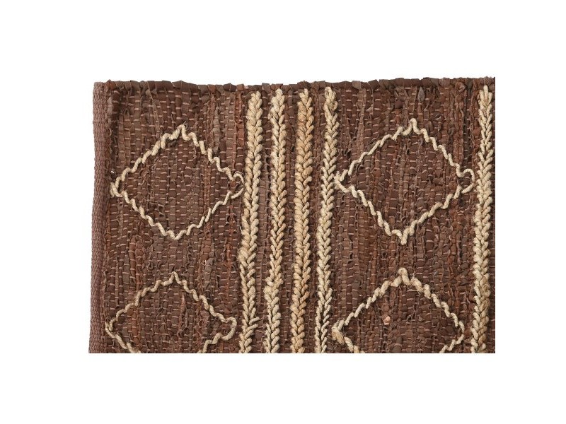 Килим Home ESPRIT Кафяв Ромб 160 x 230 x 1 cm