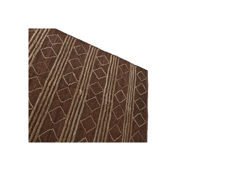 Килим Home ESPRIT Кафяв Ромб 160 x 230 x 1 cm
