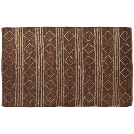Килим Home ESPRIT Кафяв Ромб 160 x 230 x 1 cm