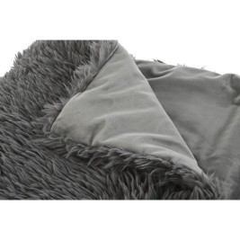 Одеяло Home ESPRIT Сив 130 x 170 cm