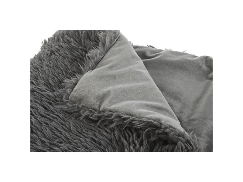 Одеяло Home ESPRIT Сив 130 x 170 cm