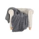 Одеяло Home ESPRIT Сив 130 x 170 cm