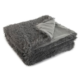 Одеяло Home ESPRIT Сив 130 x 170 cm