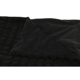Одеяло Home ESPRIT Черен 130 x 170 cm