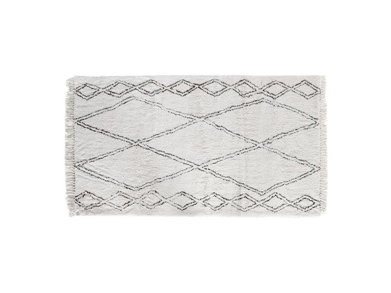 Килим Home ESPRIT Черен Бежов Boho 175 x 100 x 3 cm